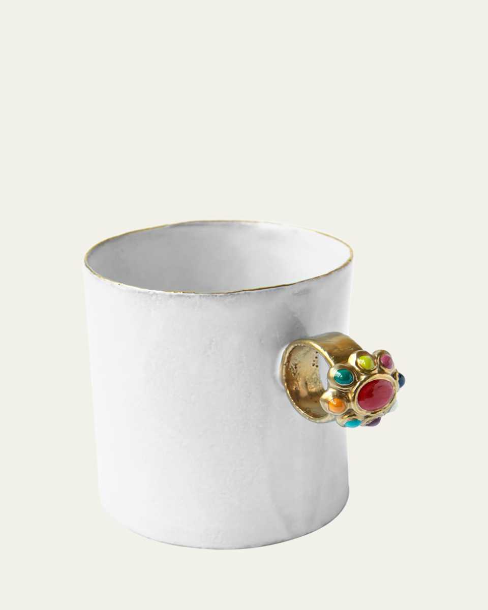Serena Red Multicolour Cup